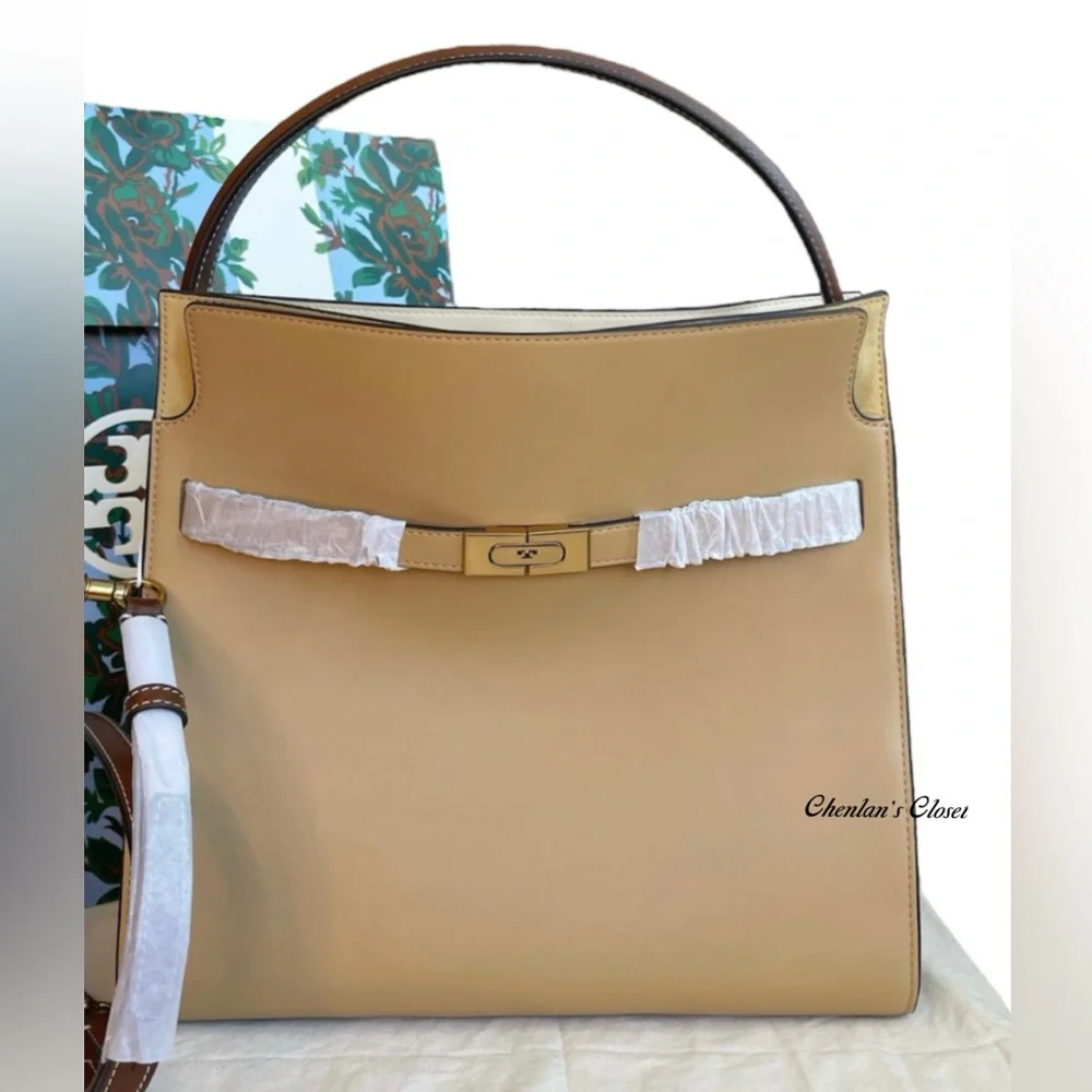 Tory Burch Large LEE RADZIWILL DOUBLE BAG - Picture 7 of 15